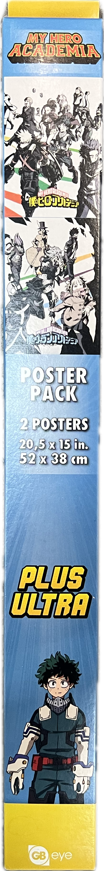My Hero Academia 2x Poster-Set 52 x 38cm