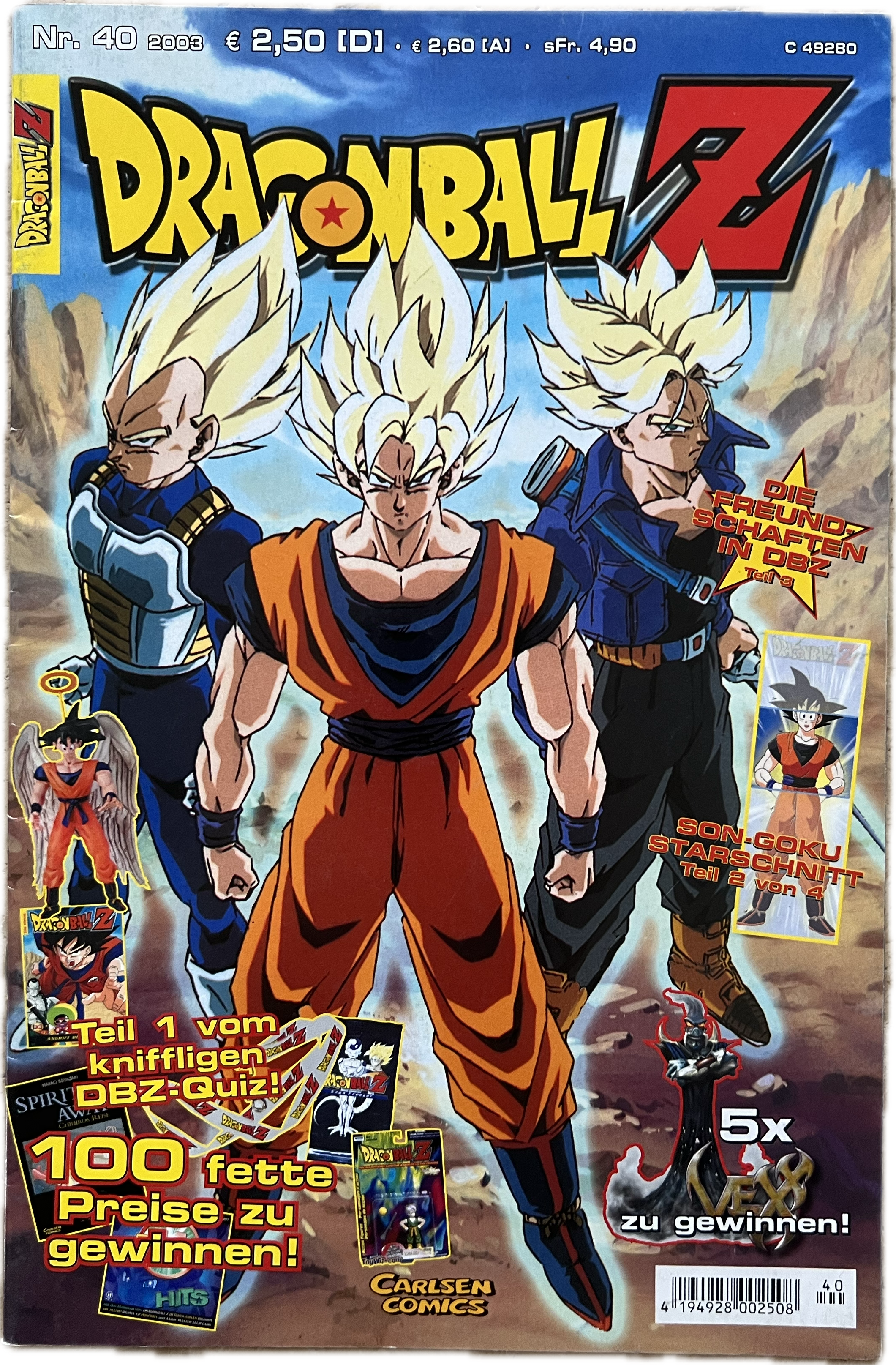 Dragon Ball Z Comic Heft 40