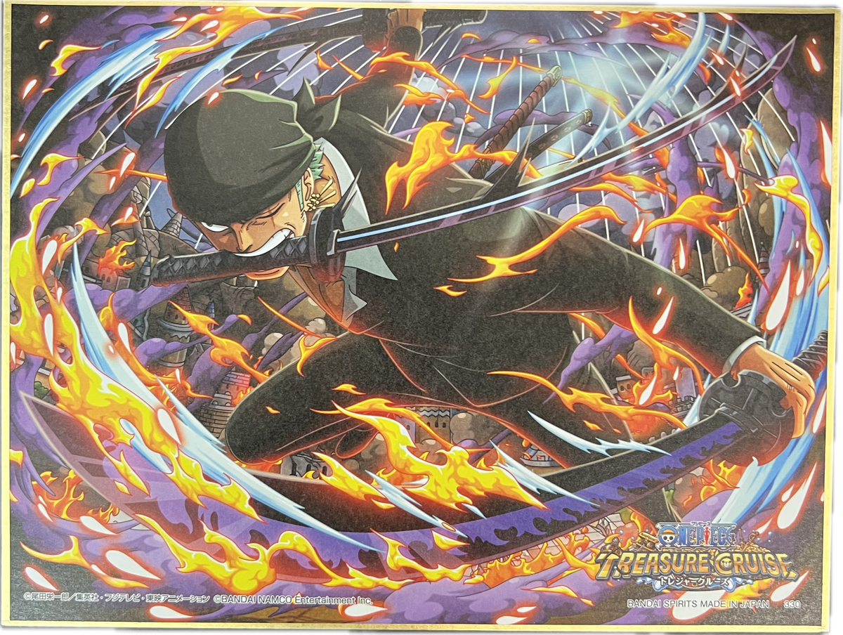 One Piece – Treasure Cruise Shikishi – Roronoa Zoro