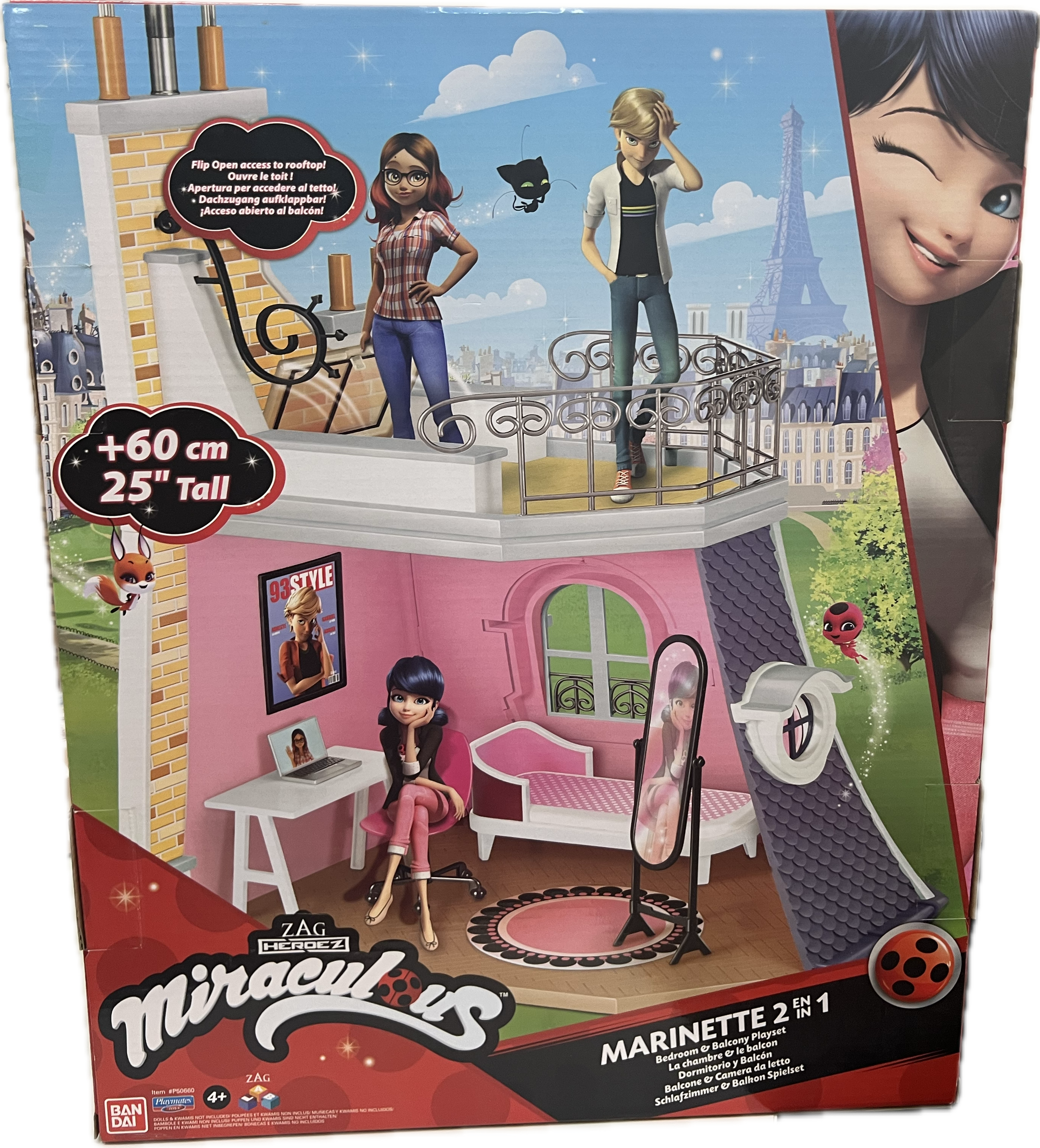 Miraculous - Marinette Dupain-Cheng Puppenhaus / Spielset
