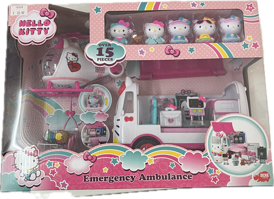 Hello Kitty Emergency Ambulance Play Set