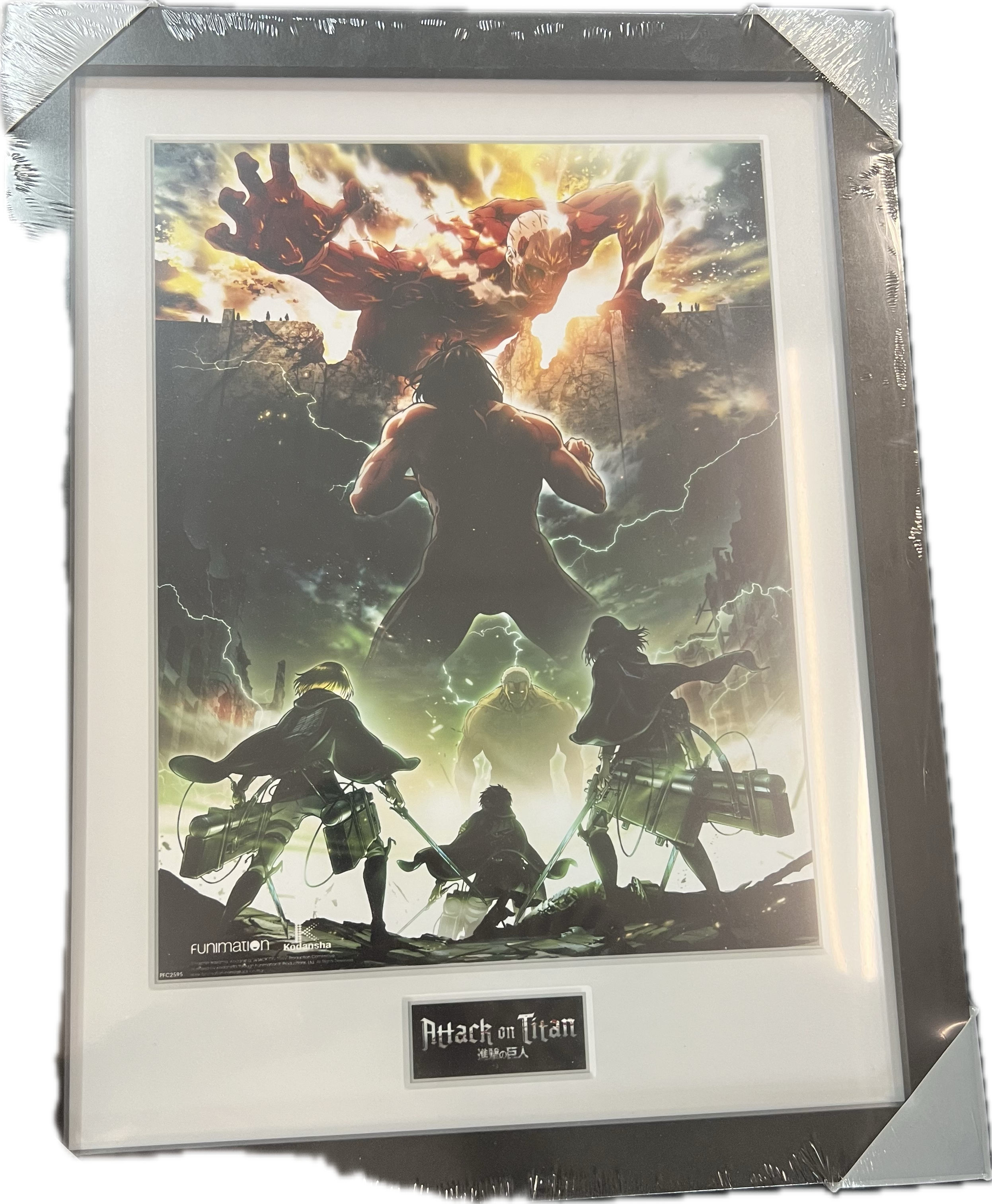 Attack on Titan Poster gerahmt 45 x 60cm
