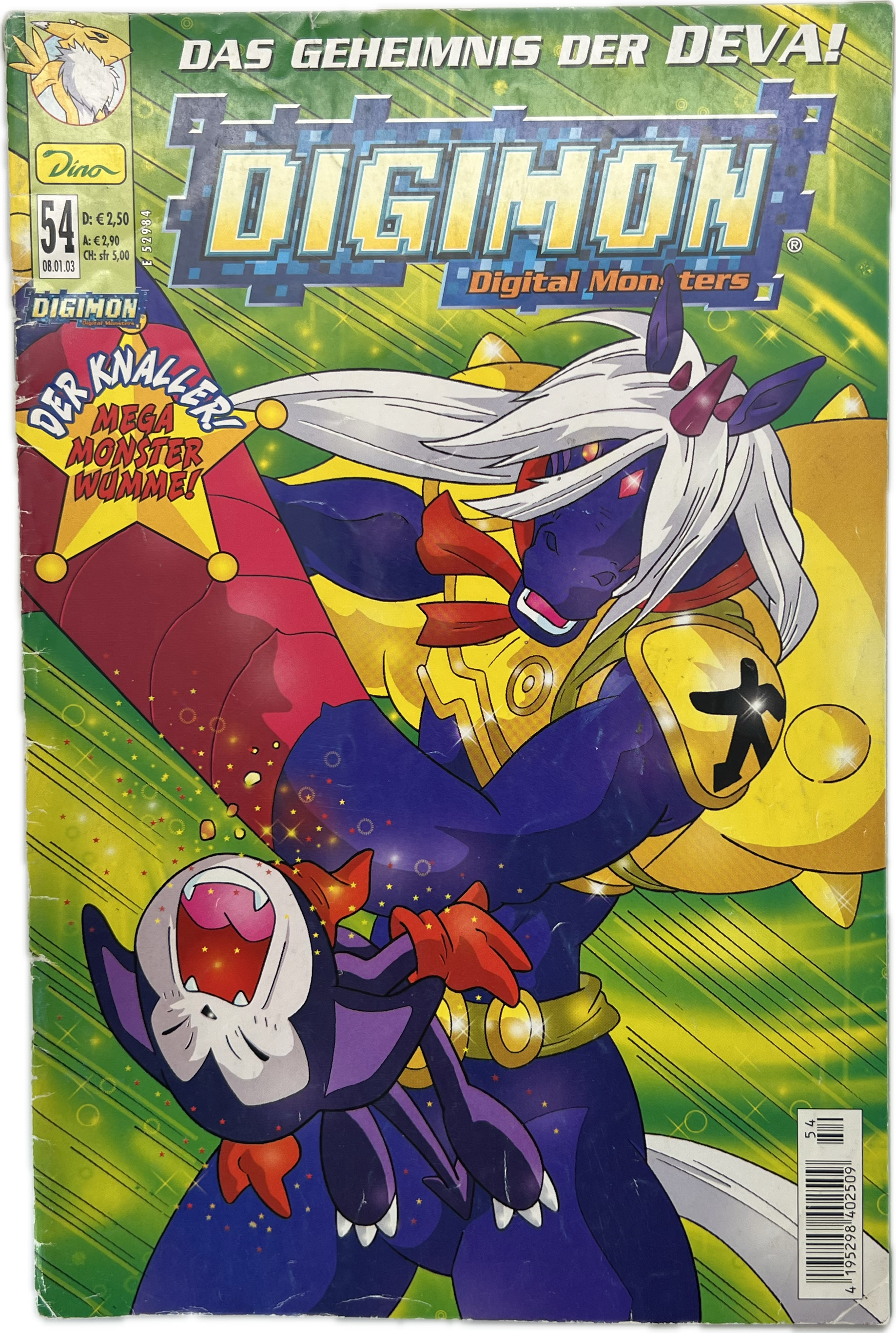 Digimon Comic Heft 54