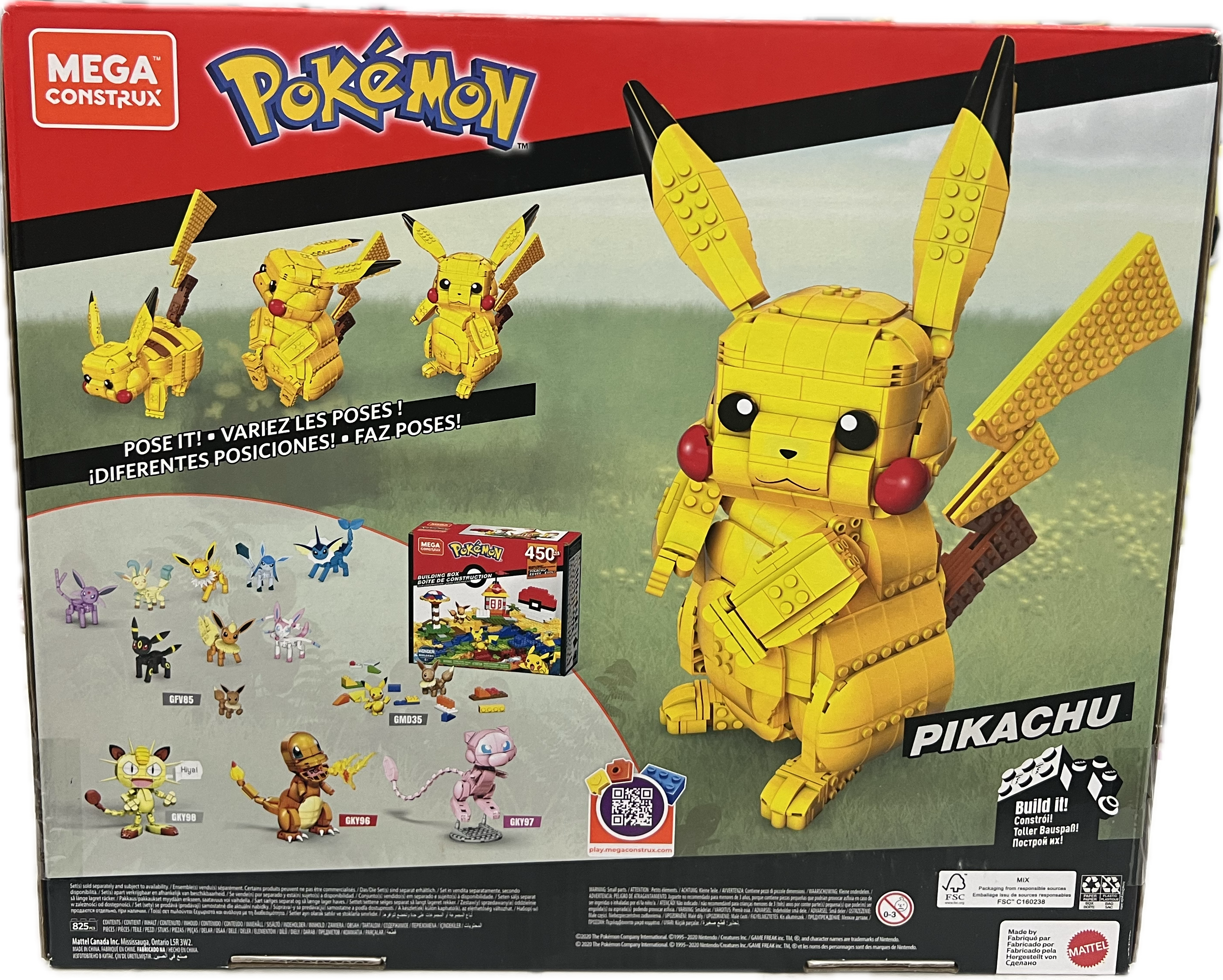 Pikachu Figur Bauset