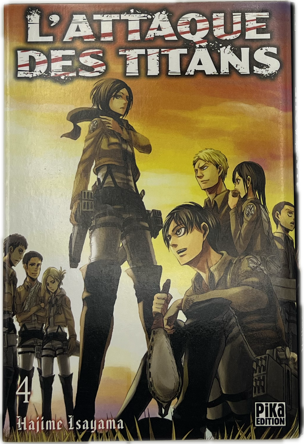 Attack on Titan 04 Französisch