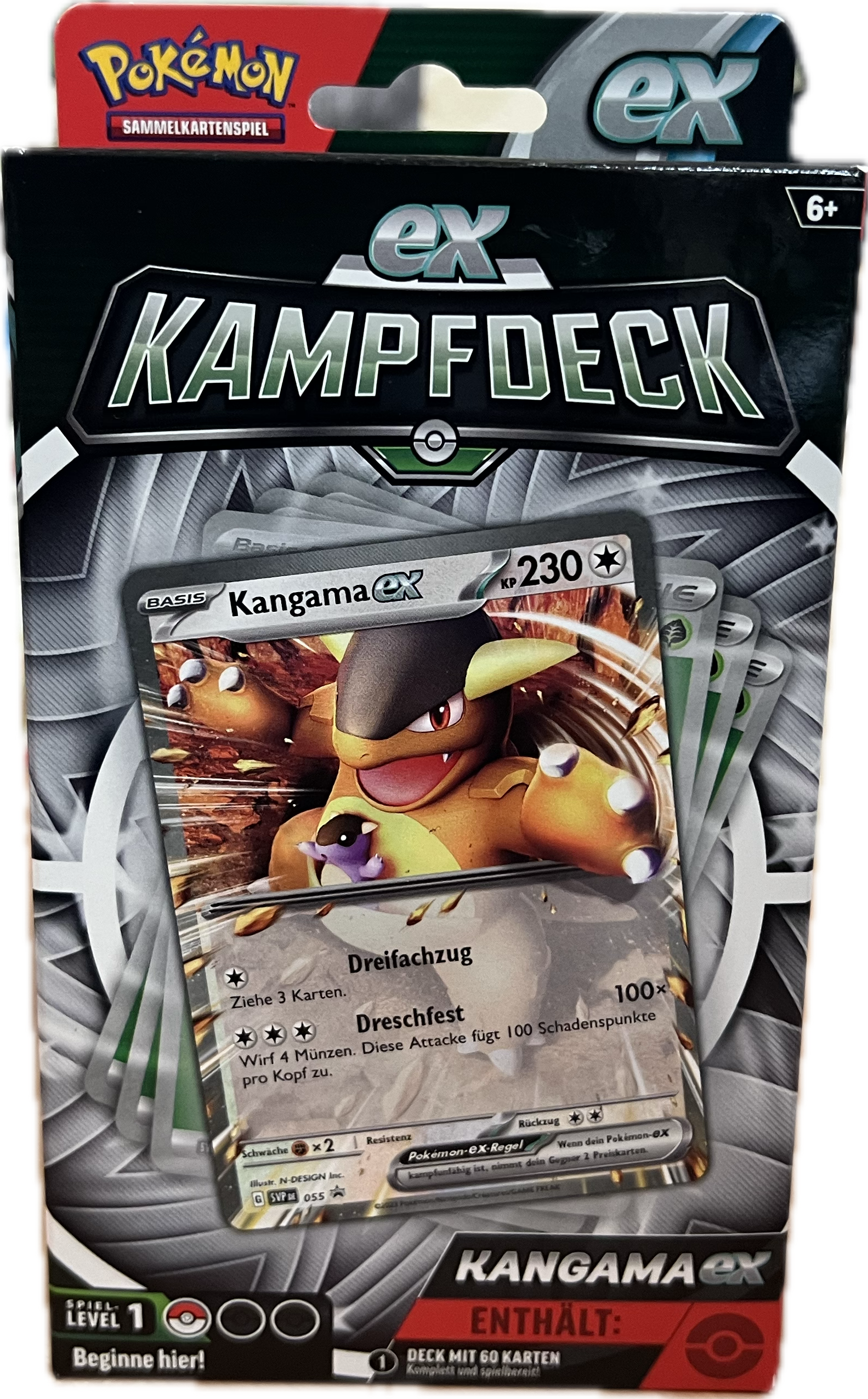 Pokemon TCG Kampfdeck Kangama Ex Deutsch