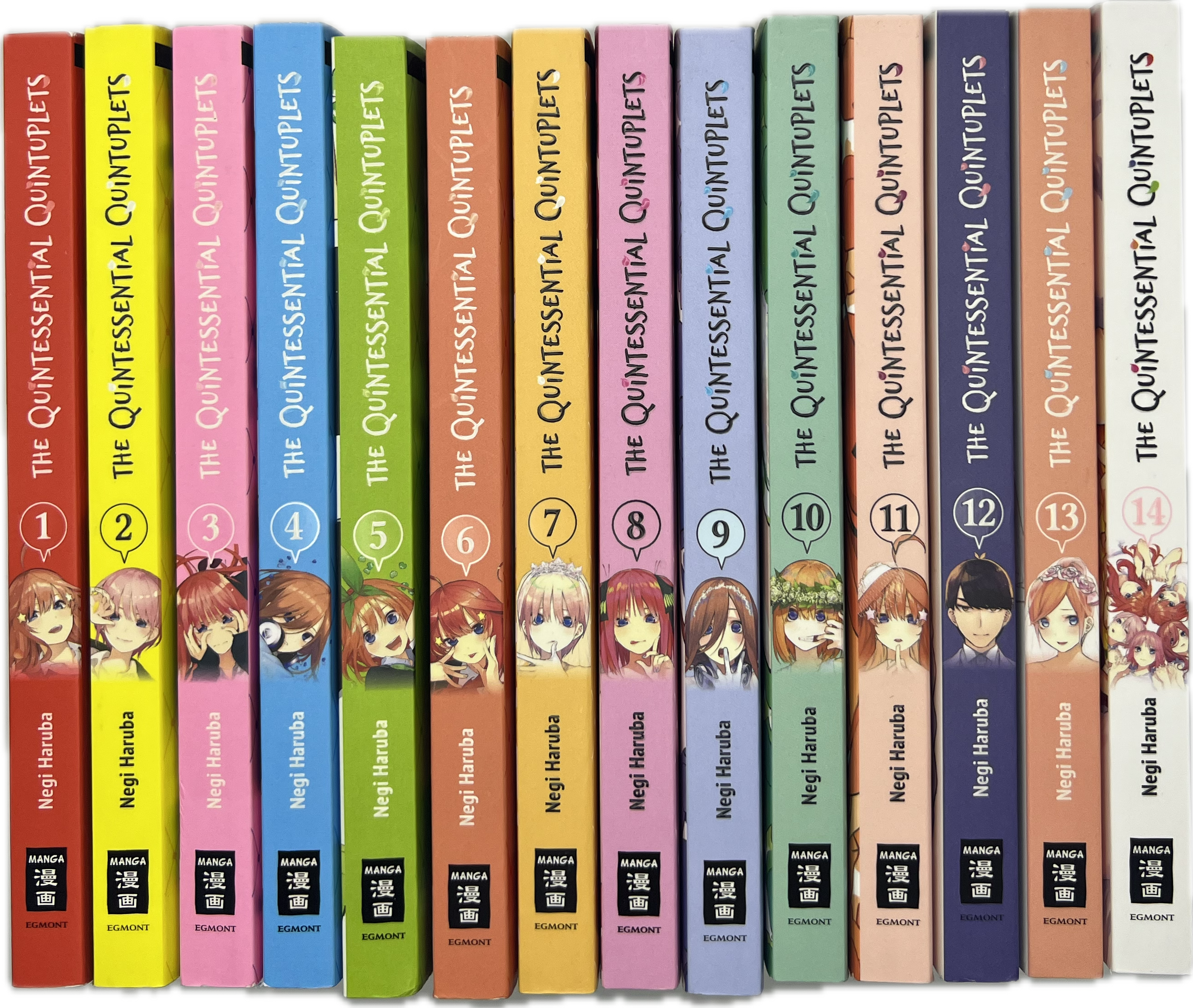 The Quintessential Quintuplets 01-14 komplette Reihe