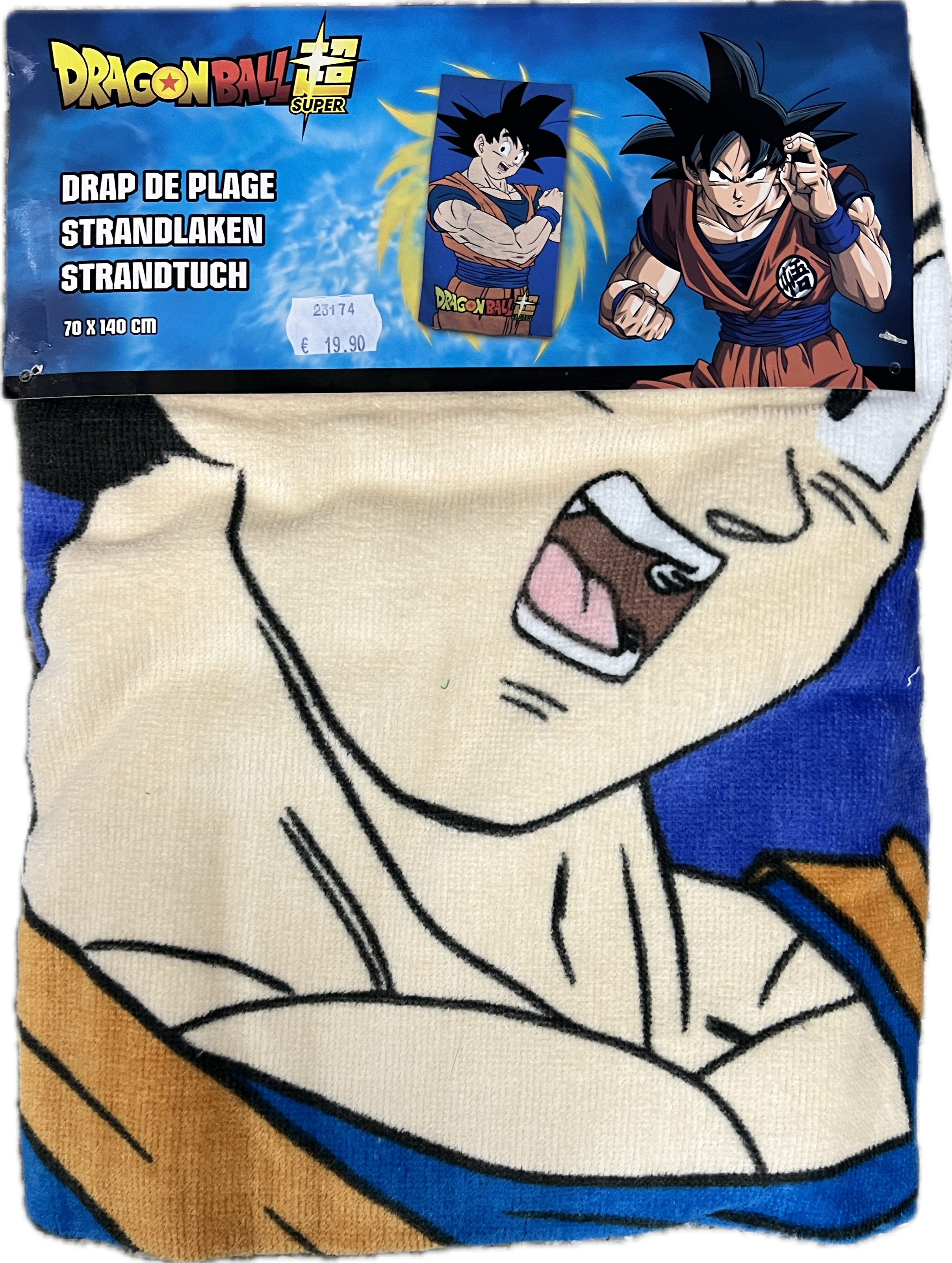Dragon Ball Super Badetuch 70 x 140cm
