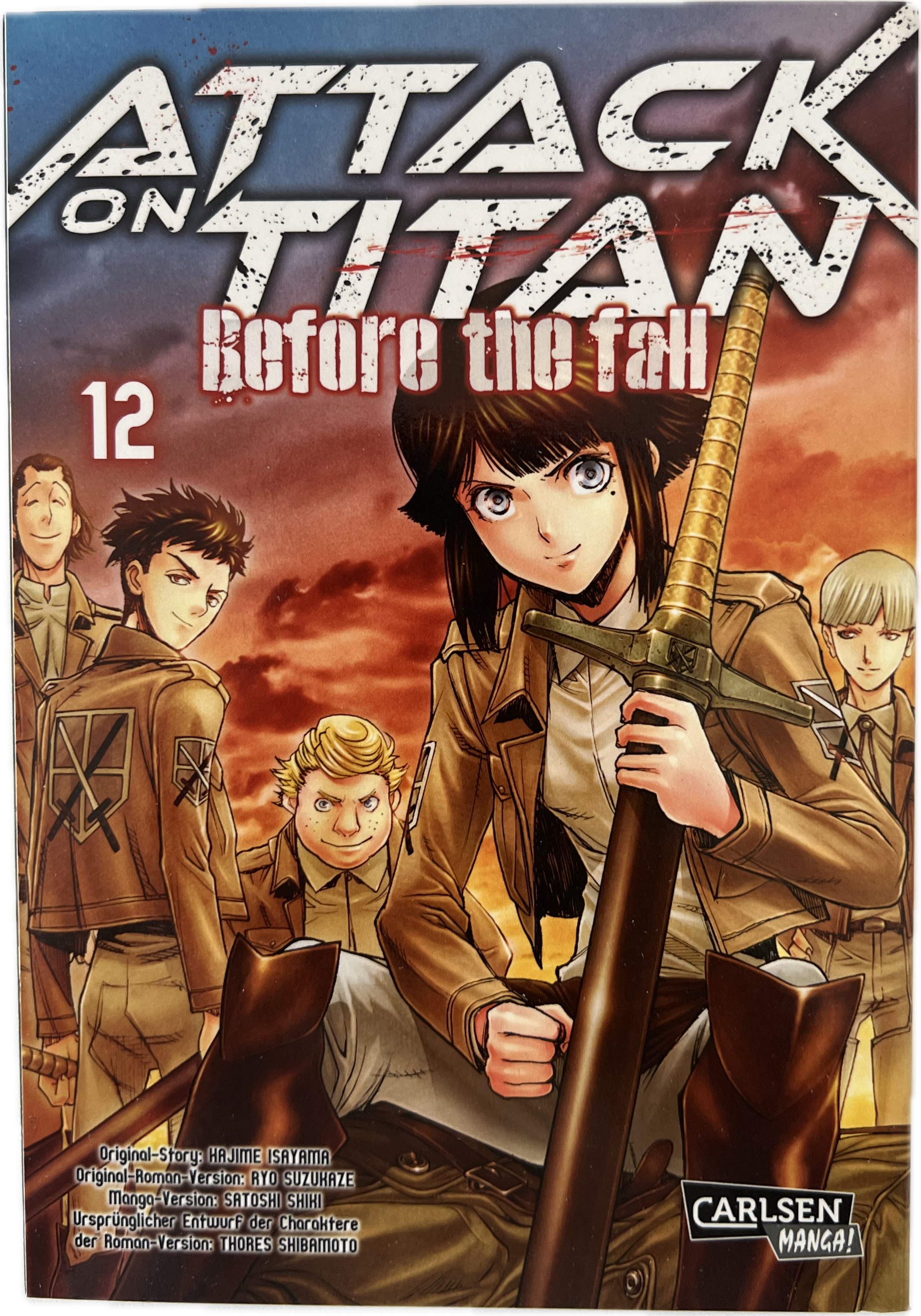 Attack on Titan Before the Fall 12