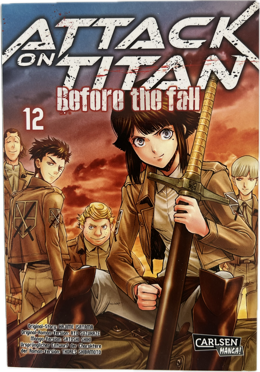 Attack on Titan Before the Fall 12