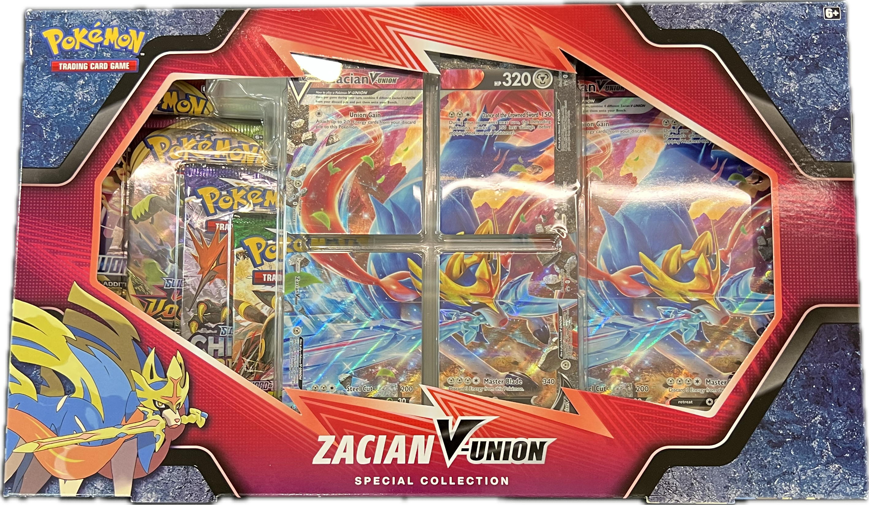 Pokemon TCG Zacian V-UNION Special Collection Englisch