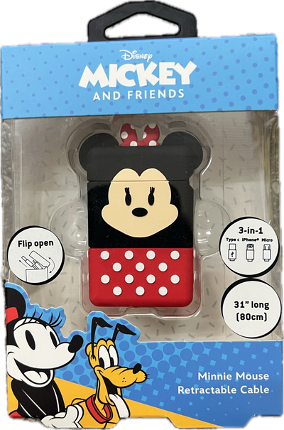 Minnie Mouse Ladekabel 3-in-1
