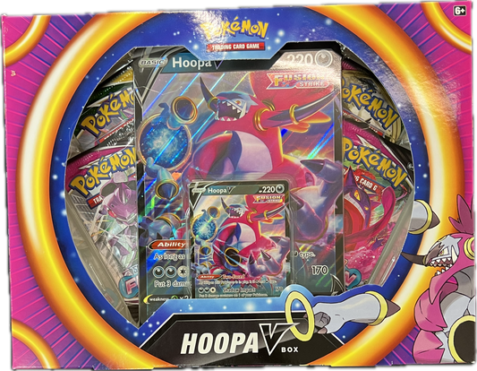 Pokemon TCG Hoopa V-Box English