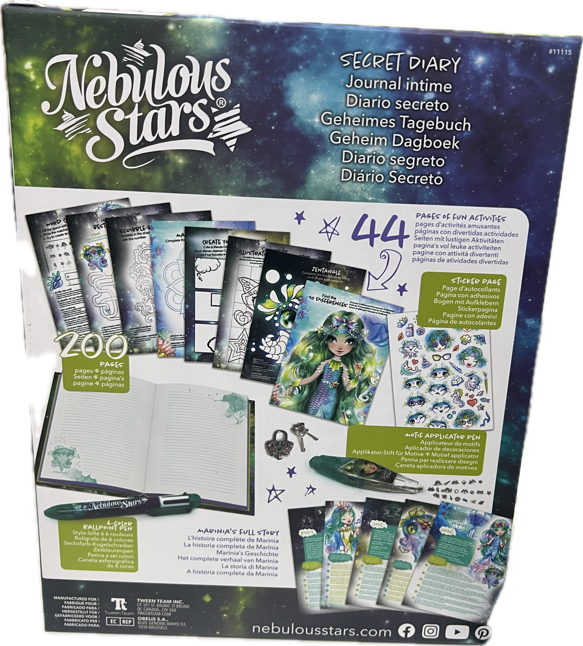 Nebulous Stars Geheimes Tagebuch – Marinia