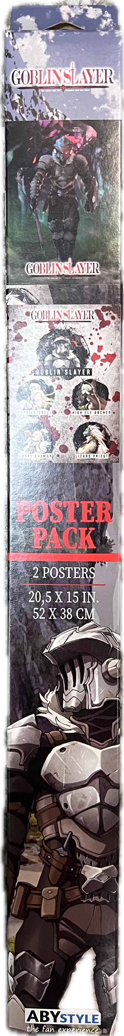 Goblin Slayer 2x Poster-Set 52 x 38cm