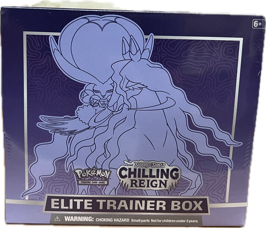 Pokemon TCG Elite Trainer Box Shadow Rider Calyrex Chilling Reign Englisch