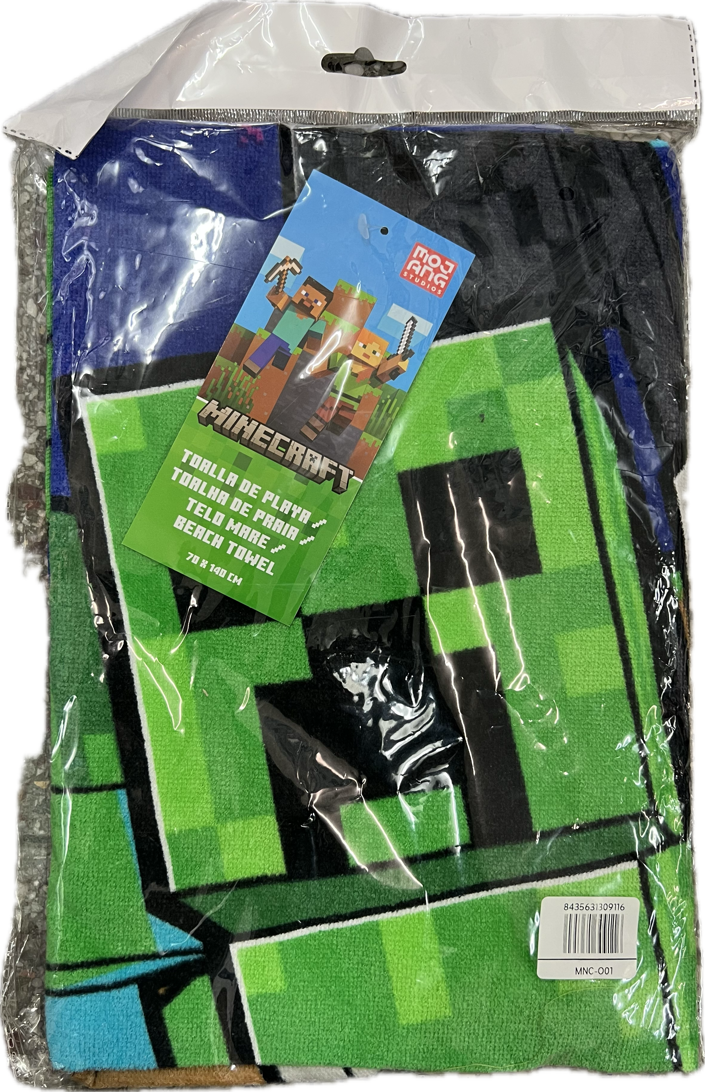 Minecraft Badetuch 70 x 140cm