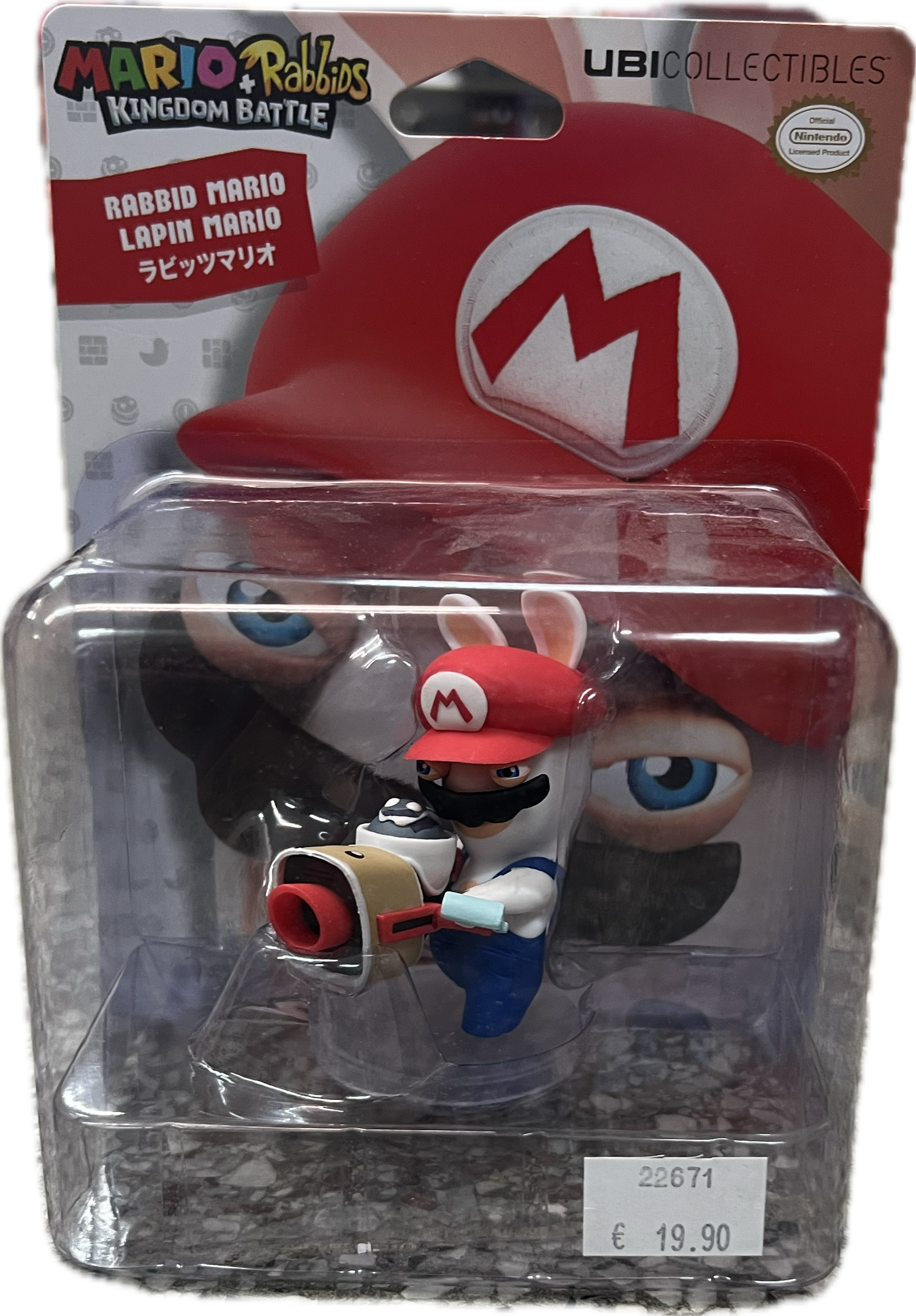 Rabbid Mario Figur