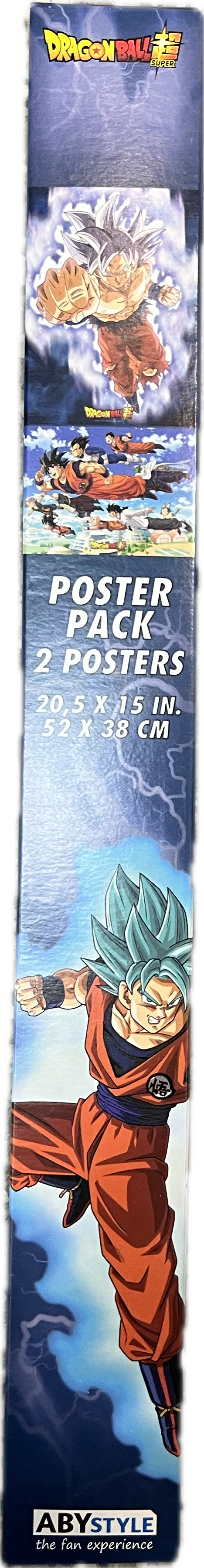 Dragon Ball Super 2x Poster-Set 52 x 38cm