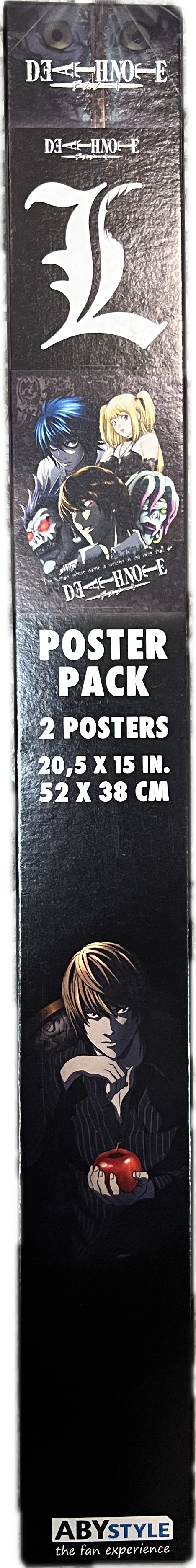 Death Note 2x Poster-Set 52 x 38cm