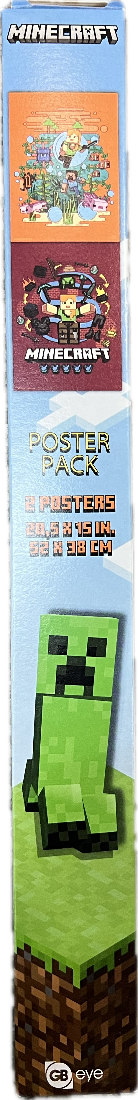 Minecraft 2x Poster-Set 52 x 38cm