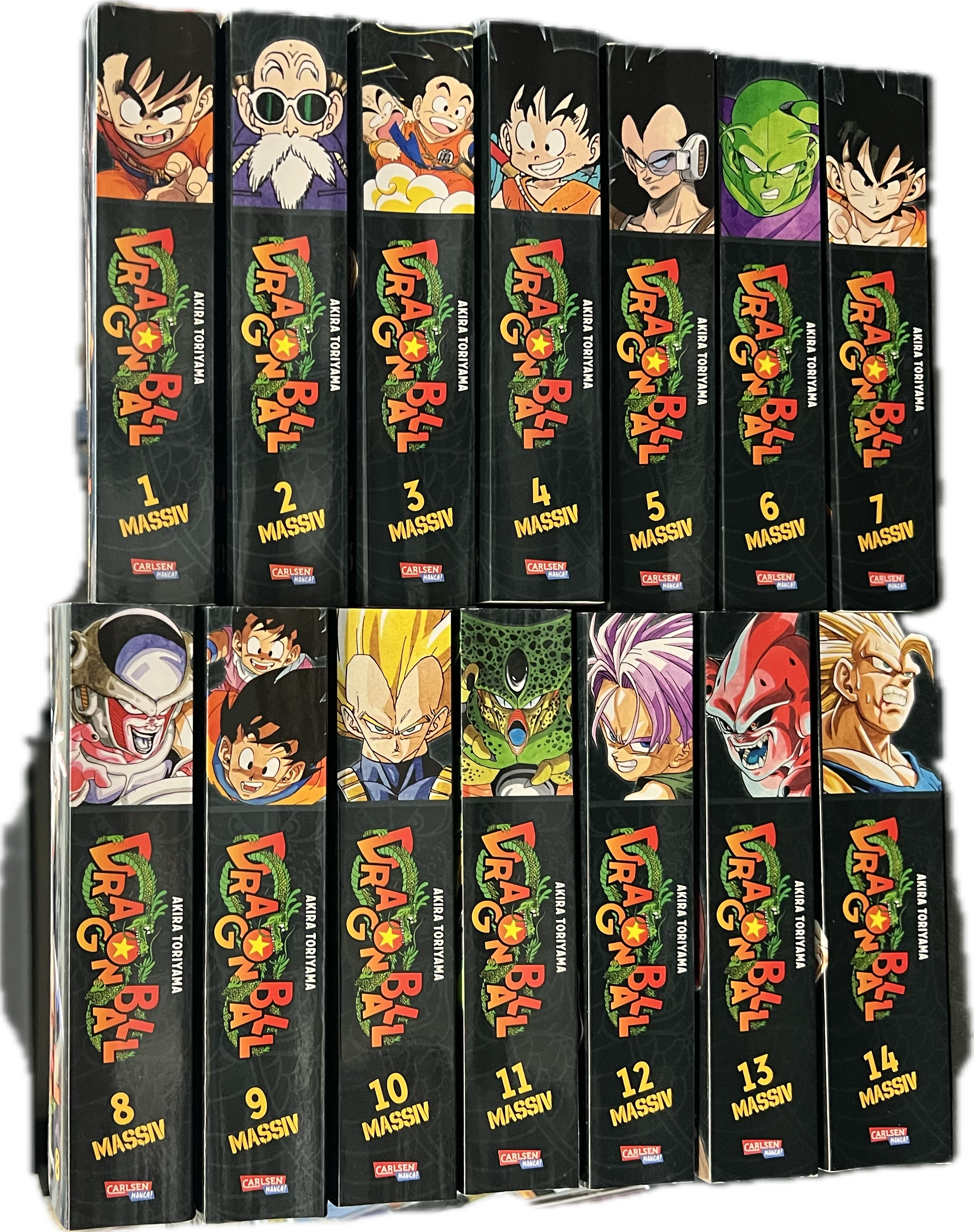 Dragon Ball Massiv 01-14 komplette Reihe