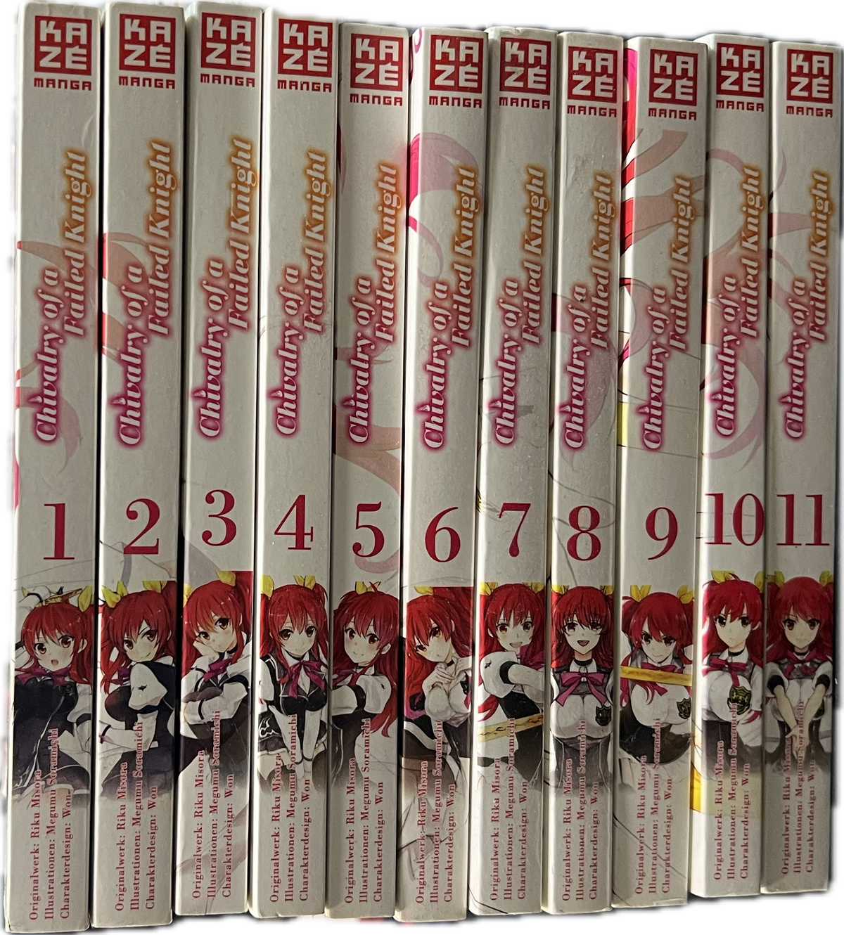 Chivalry of a Failed Knight 01-11 komplette Reihe